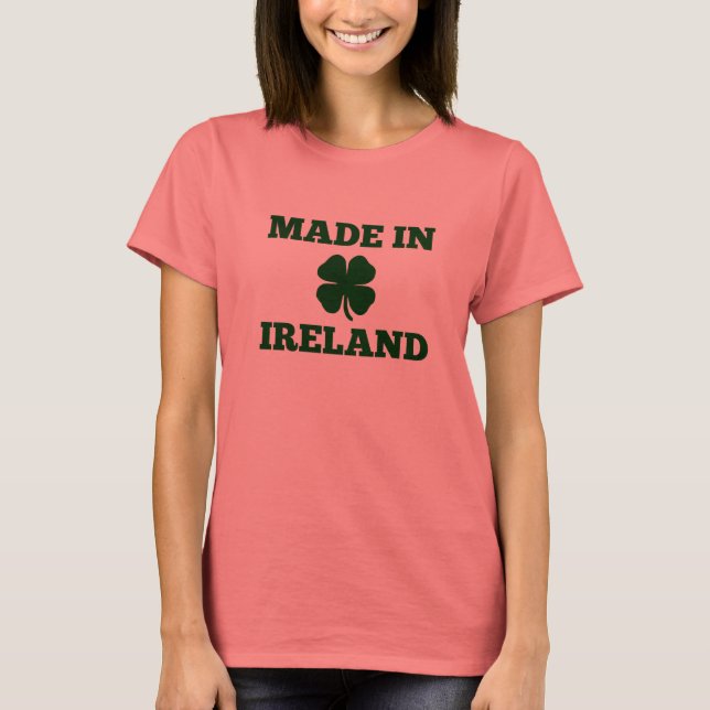 Camiseta Feito Na Irlanda (Frente)