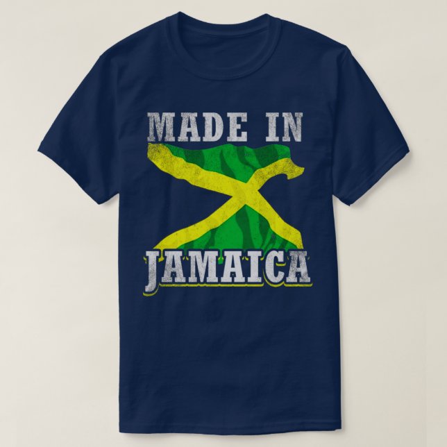 Camiseta Feito na Jamaica (Frente do Design)