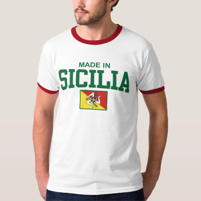 Camiseta Feito na Sicília (Frente)