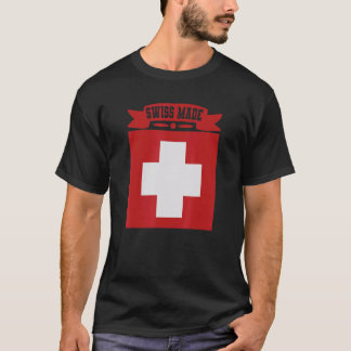 Camiseta Feito na Suíça Suíça