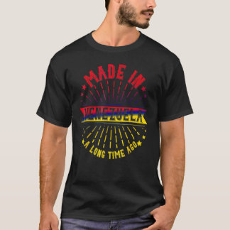 Camiseta Feito Na Venezuela Há Muito Tempo Atrás Da Venezue