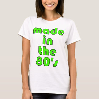 Camiseta Feito no anos 80