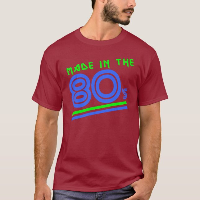 Camiseta Feito no anos 80 (Frente)