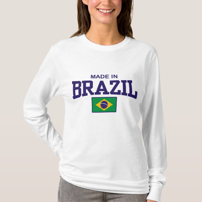 Camiseta Feito No Brasil (Frente)