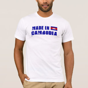 Camiseta Feito no Camboja