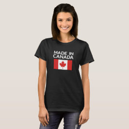 Camiseta Feito no Canadá