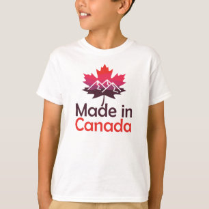 Camiseta Feito no Canadá, Folha de Bordo Canadense