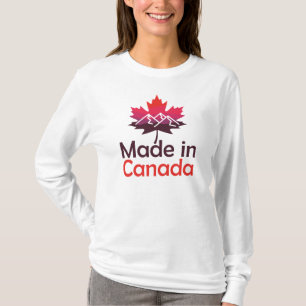Camiseta Feito no Canadá, Folha de Bordo Canadense