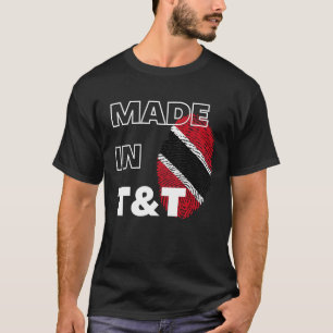 Camiseta Feito no Carnaval de Bandeira de Trinidad e Tobago