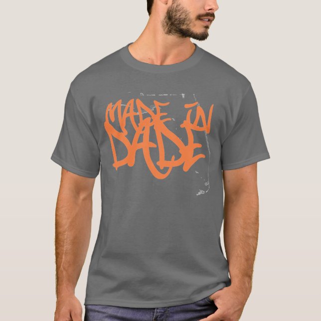 Camiseta Feito no Condado de Dade 305 em t-shirt & em (Frente)