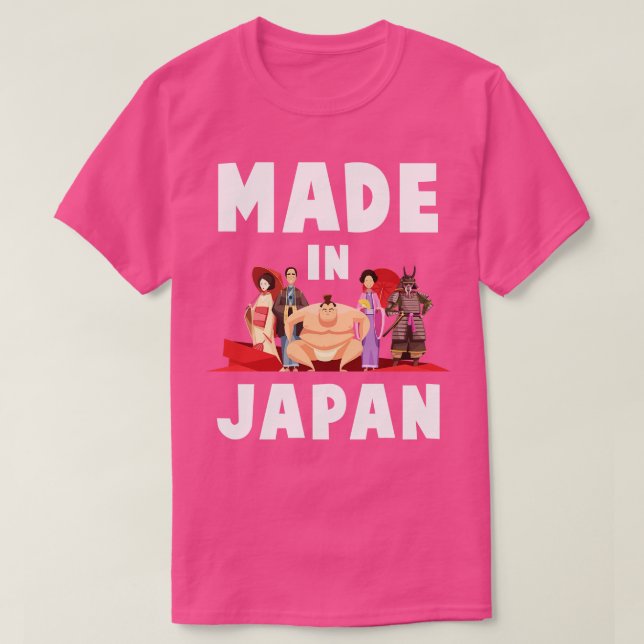 Camiseta Feito no Japão (Frente do Design)