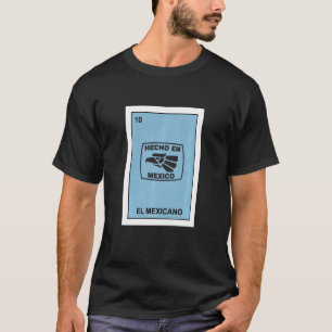 Camiseta Feito No México Águia Asteca Loteria El Mexicano