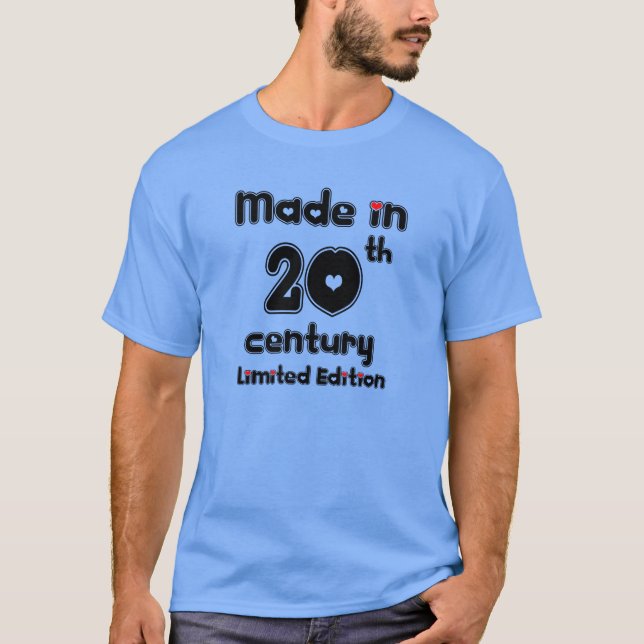 Camiseta Feito no século 20 (Frente)