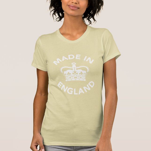 Camiseta Feito no t-shirt de Inglaterra (Frente)