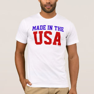 Camiseta Feito no t-shirt dos EUA