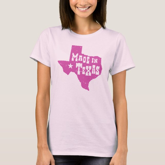 Camiseta Feito no Texas (Frente)