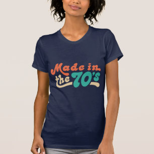Camiseta Feito nos anos 70