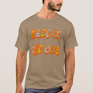 Camiseta Feito nos anos 80