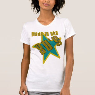 Camiseta feito nos anos 80