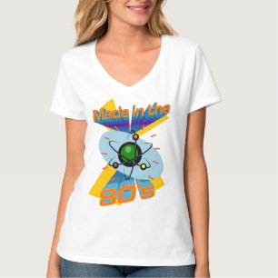 Camiseta Feito nos anos 80 Átomo