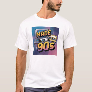 Camiseta "Feito nos anos 90"