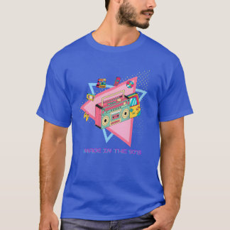 Camiseta Feito nos anos 90 Design engraçado de Vibração Ret
