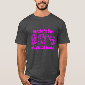 Camiseta FEITO NOS ANOS 90 PEÇAS ORIGINAIS garota