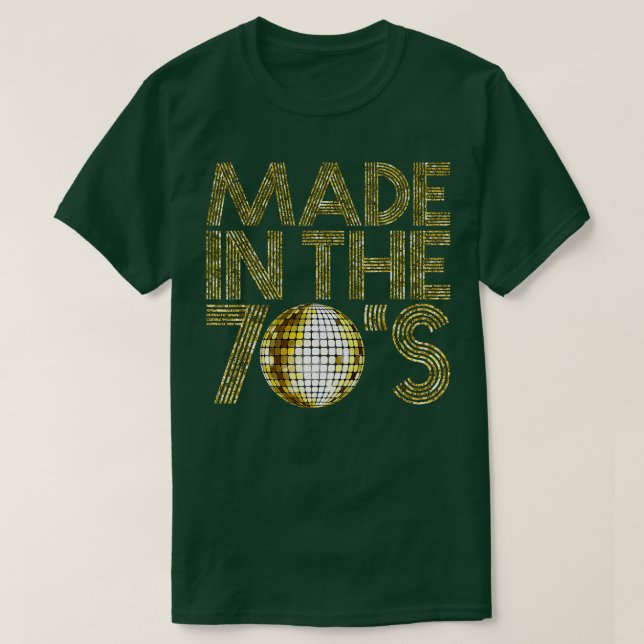 Camiseta Feito Nos Anos setenta Da Década De 70, 1979, Retr (Frente do Design)