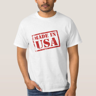 Camiseta Feito nos EUA, feitos em América