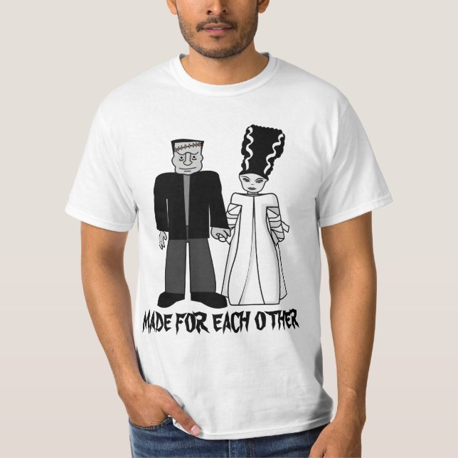 CAMISETA FEITO PARA SE, CASAL ENGRAÇADO (Frente)