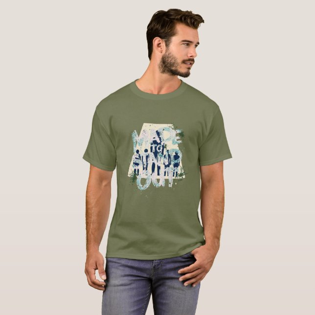 Camiseta Feito para se Destacar  (Frente Completa)