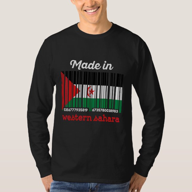 Camiseta Feito Saara Ocidental (Frente)