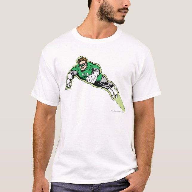 Camiseta Feixe de Energia Lanterna Verde (Frente)