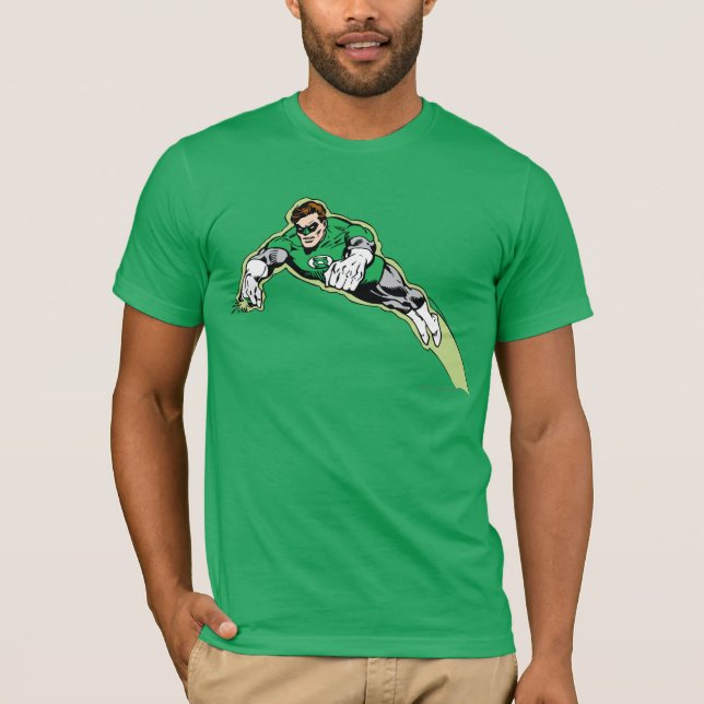 Camiseta Feixe de Energia Lanterna Verde (Frente)