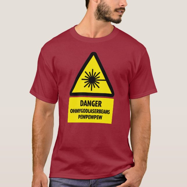 Camiseta Feixes de laser (Frente)