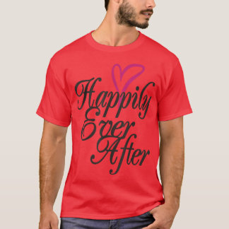 Camiseta Felicemente Para SempreCasamento Noiva Noivo Lua d