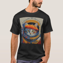 Camiseta Felicette, o gato espacial