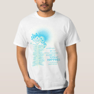 Camiseta Felicidade adiante