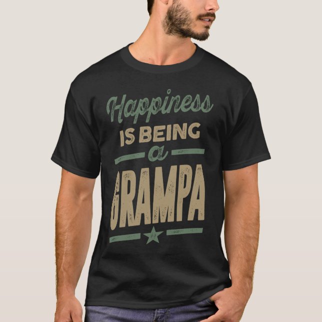 Camiseta Felicidade avô (Frente)