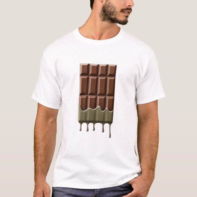 Camiseta Felicidade de Chocolate (Frente)