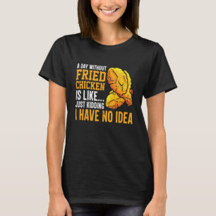 Camiseta Felicidade de Frango Comida Viciada em Comida Esti