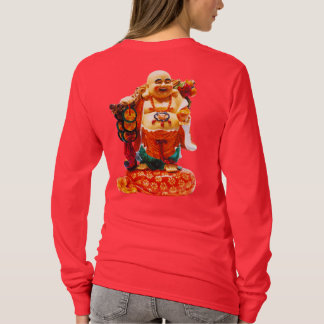 Camiseta Felicidade de sorriso Buddha