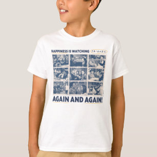 Camiseta Felicidade é assistir aos AMIGOS™ de novo e de