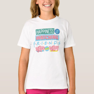 Camiseta Felicidade é Assistir FRIENDS™ Novamente & Novamen