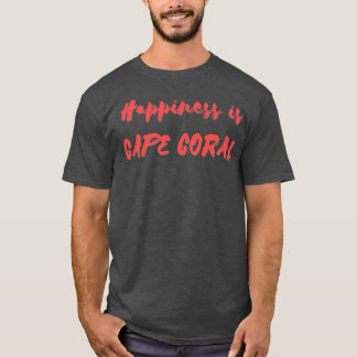Camiseta Felicidade é Cabo Coral