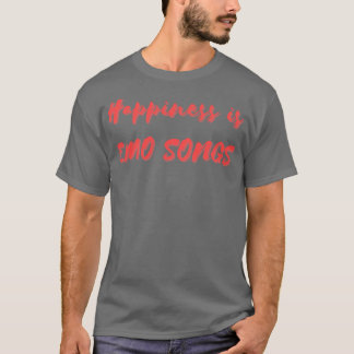 Camiseta Felicidade é Canções Emo