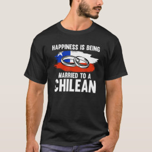 Camiseta Felicidade É Casada Com Uma Criança Chilena Do Chi
