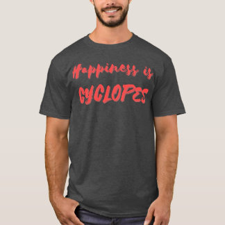 Camiseta Felicidade é Cíclopas