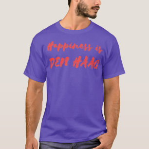 Camiseta Felicidade é Den Haag