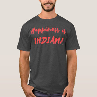 Camiseta Felicidade é Indiana